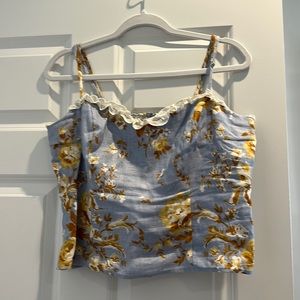 Reformation floral top